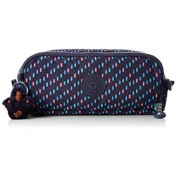 Kipling Gitroy Pencil Pouch, 23 cm, 1 liter, Multicolour (Blue Dash C)