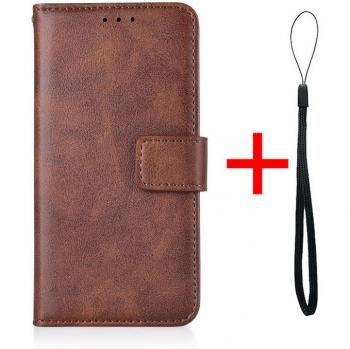 5.45'' Leather Wallet Case for Honor 7S