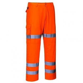 Pantalon de pluie Portwest haute visibilité RT49 Orange S