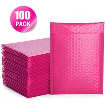 Caja 100 Sobres Rosa para Envío Seguro