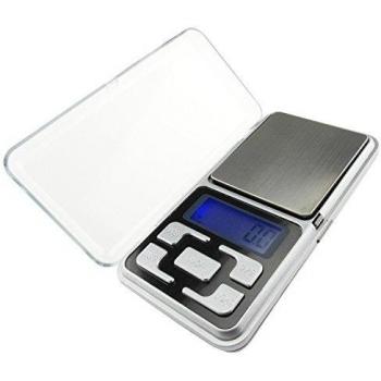 Mini Balanza Electrónica de Alta Precisión para Joyería 500 g /0,1 g – LCD Azul