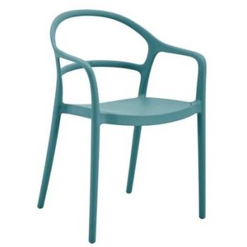 Sedia Moderno Rebecca Blu Petrolio 81x57x51,5