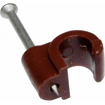 Merriway BH02713 RG59 & RG6 Cable Clips, 6mm