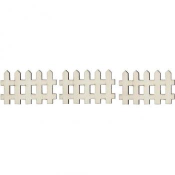 100Pcs Christmas Miniature Garden Fence