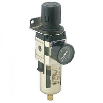 Sealey SA106FR Air Filter/Regulator, Max Airflow 70CFM