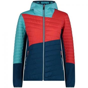 CMP Damen Hybridjacke mit Fix-Kapuze in Blau