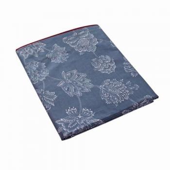 Anne de Solène Drap Plat Nocturne Bleu 270 x 295 cm – Matériau Percale