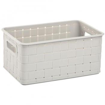 Úložná krémová bedna NUANCE, 30 L