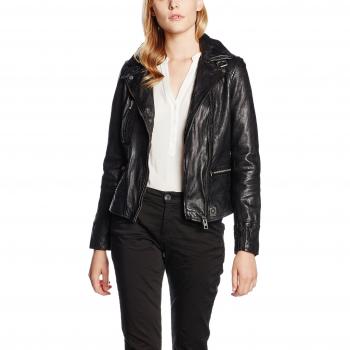 Oakwood VIDEO Ladies' Black Leather Jacket