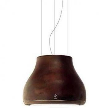 Elica Shining Rust 50CM – Campana Decorativa Isla con Filtro Medio y Control Touch