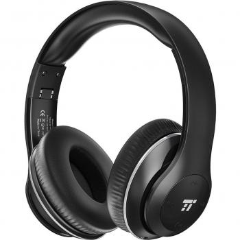 TaoTronics Over‑Ear Kopfhörer mit 15‑Stunden Akkulaufzeit, EQ Bass & On‑Ear‑Steuerung
