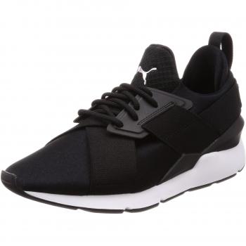 Puma Muse Satin EP Wn's, Baskets Femme, Noir