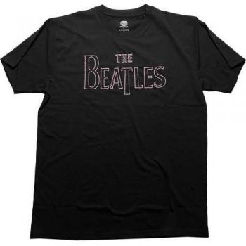 Unisex T-Shirt mit besticktem Drop T Logo von The Beatles
