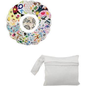 10 pcs Washable Breast Pads for Nursing Moms