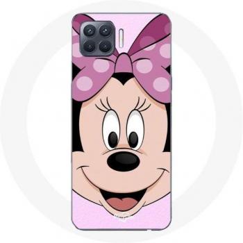 Pink Minnie Mouse Patterned Back Case for Oppo A93