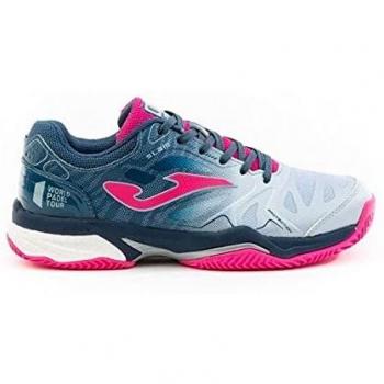 Joma T.Slam Lady 2004 Bleu-rose Clay – Chaussure de Course Élégante, 40 EU
