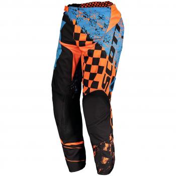 Pantalón de competición 350 SCOTT Track azul naranja