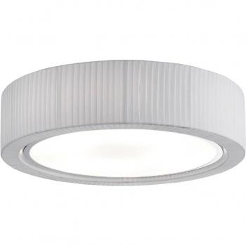 Bover Deckenlampen-Set „Urban“ – 60 cm, silber/weiß