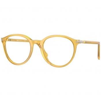 Persol PO3353V 204 Men's Eyeglasses Brown Size 53