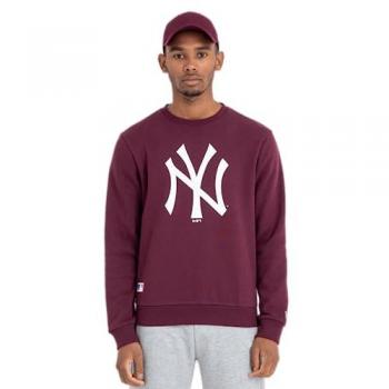 New Era Herren Sweatshirt New York Yankees Rot L Rundhals
