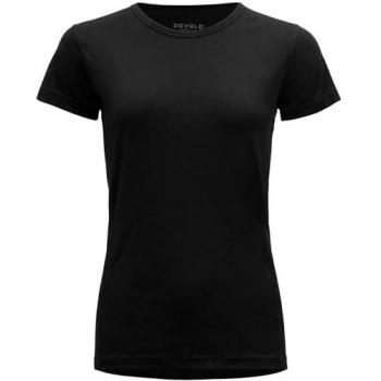 Devold Damen Merino T-Shirt Jakta 200 Schwarz XS