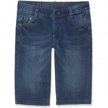 S.Oliver Junior Jungen Shorts, Blau, 134