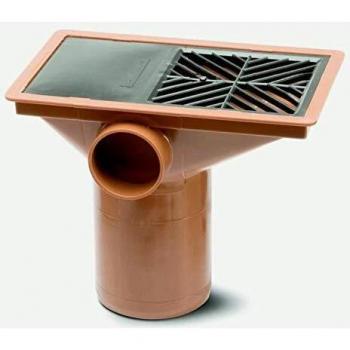 Polypipe Rectangular Gully Hopper 4/110mm