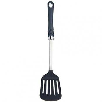 KitchenCraft Professional Slotted Turner, Soft-Grip Handle, 36 cm