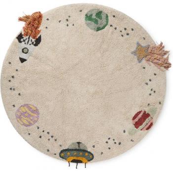 Tapis Interstellaire Multicolore Lavable 140 cm