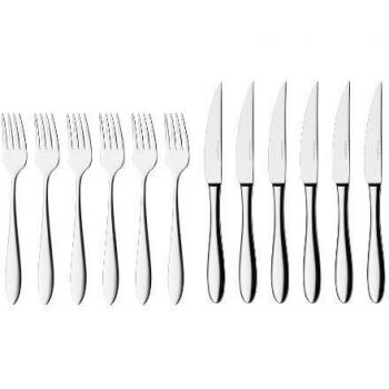 Hardanger Edelstahl Steakbesteck Fjord (12-tlg)