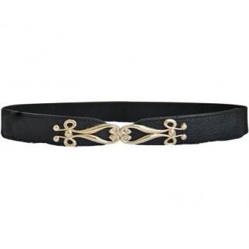 Cinturón de Corsé Pretty Thin Mujer con Cuero Floral
