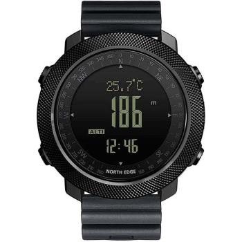 North Edge Smartwatch Apache Silicone Nero Elite