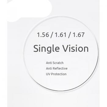 Visionect Prescription Lenses for Myopia and Presbyopia with Anti-Reflective Coating (1.56, 1.61, 1.67)