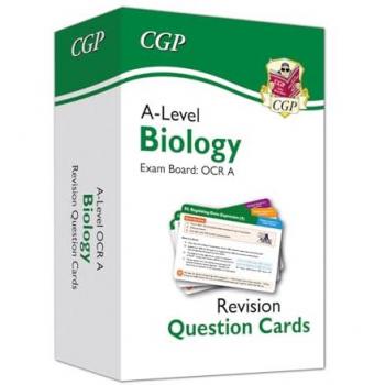 CGP Books A-Level Biology OCR A Revision Question Cards