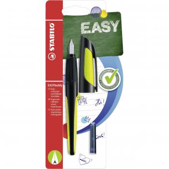 Penna Stilografica Stabilo EasyBuddy Nero Lime