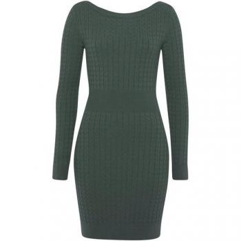 Viskose-Feinstrickkleid MELROSE – 36, U-Boot-Ausschnitt, sommerlich
