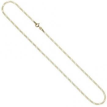 JOBO Goldkette – 45 cm – 2,3 mm – Gelbgold 333 – Damen‑Figaro