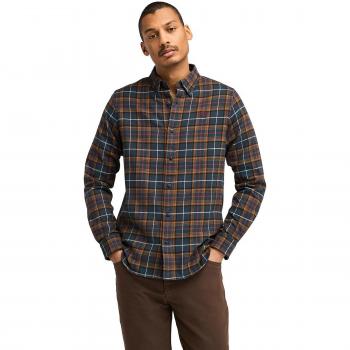 Camisa de hombre Timberland a cuadros en color azul marino