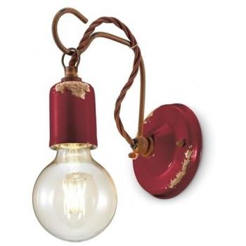 Antike Wandleuchte Bordeaux 18 cm
