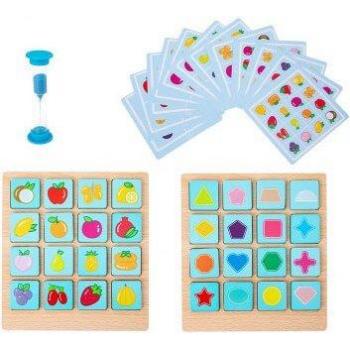 Juego de aprendizaje de frutas y animales