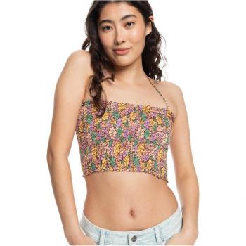 Canottiera Roxy Warm Waters arancio-rosa-verde donna XL