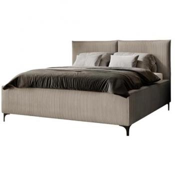Letto Clovis 113 Singolo 120x200 Arazzo con contenitore 140x214x108cm