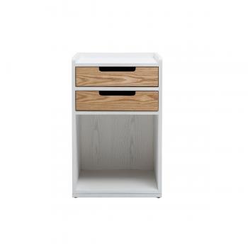 Caisson de Bureau Miliboo OPUS Scandinave Blanc & Bois