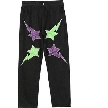 High Street Sterren Casual Broek voor Heren en Dames
