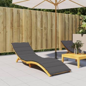 Coussin de Terrasse Anthracite 200x50x3cm