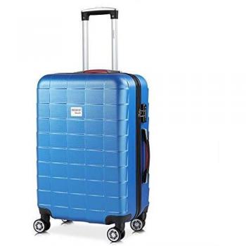 Valise Rigide Exopack Vert Taille XL 4 Roues 360° Poignée télescopique Serrure TSA Plastique ABS
