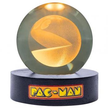 Arcade‑Glanz Tischlampe – Pac‑Man Kristall