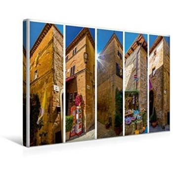 CALVENDO „Toskana‑Landschaft“ – Handgewebte Textil‑Leinwand