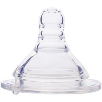 Mamelon transparent pour biberon taille standard S/M/L
