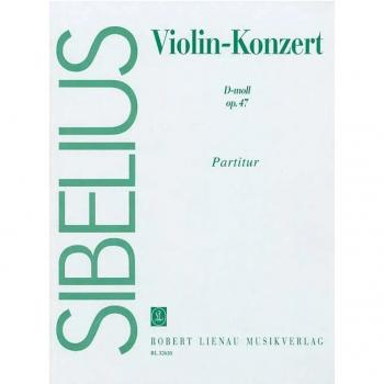 Violine-Konzert  D-moll op.47: Partitur